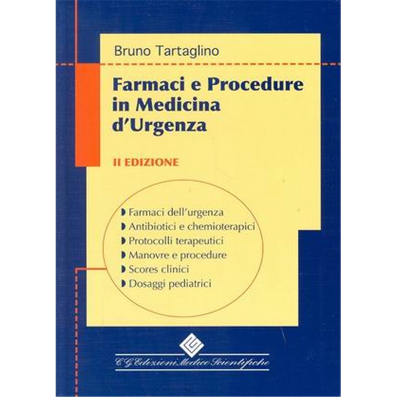 Farmaci e procedure in medicina d' urgenza - Con allegato manuale tascabile